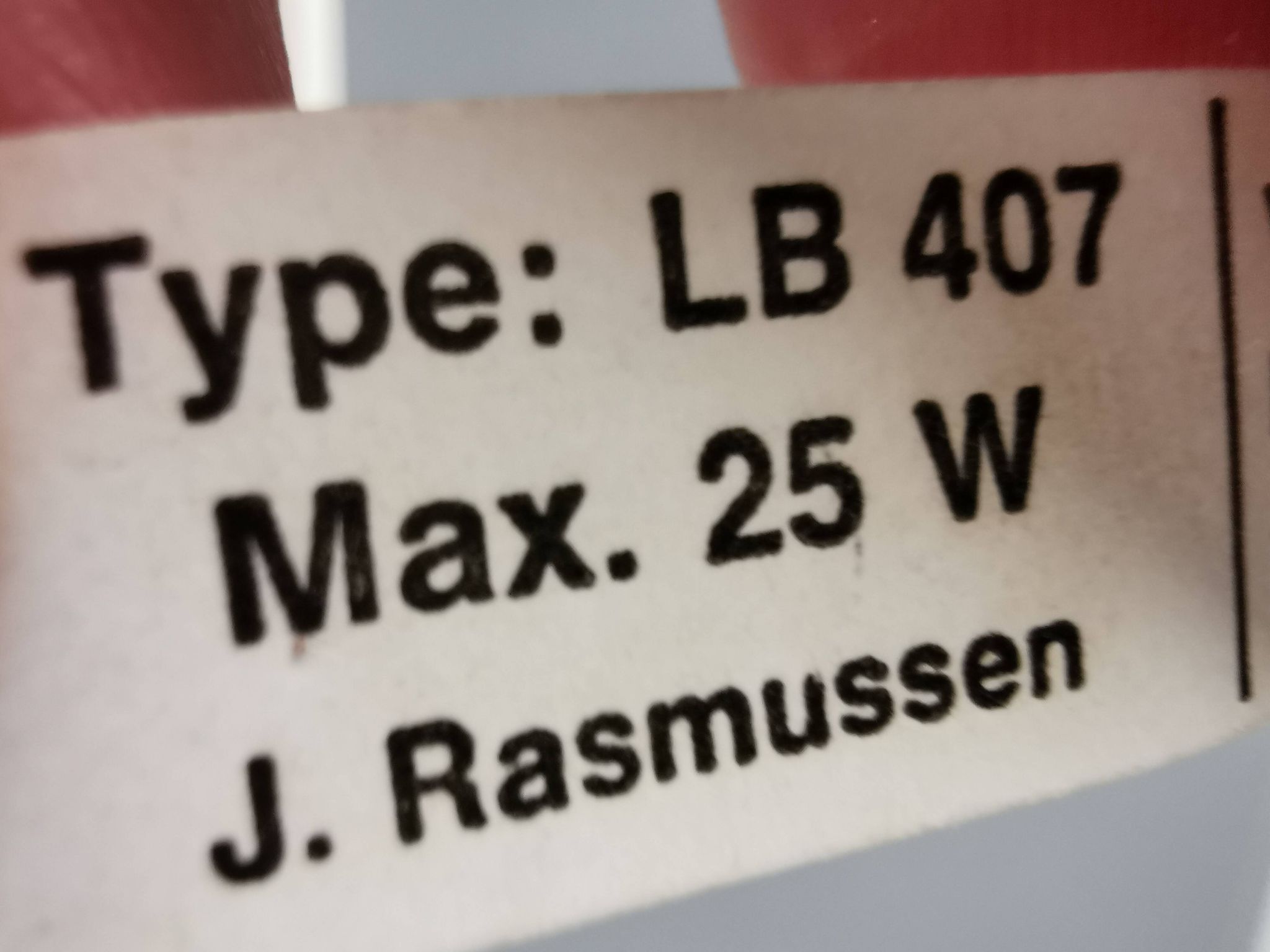Three small cylinder lamps from J. Rasmussen Lighting, 1980s, Denmark.