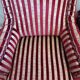 Salon Napoléon III in Jacquard-patterned velvet and trimnests