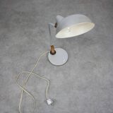 Mid-Century Italian Table Lamp in Aluminium and Copper