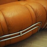 Orange sofa, Space Age design, 1960s, production: Italy