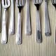 Box of 12 18 G silver-plated oyster forks