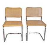 Paire de chaises Cesca B32 Breuer