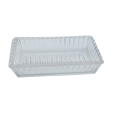 Plat ravier en verre moulé