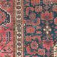 Tapis ancien Beshir afghan fait main 197x396 cm