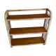 Vintage wall rattan shelf