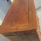 Chest of drawers L.Philippe in solid walnut