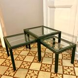 Nesting coffee tables by Pierre Vandel