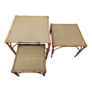 Lot de 3 tables basses
