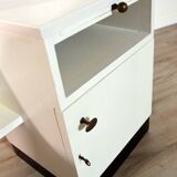 Dressing table / Vintage 1950s wooden entrance furniture