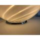Contemporary Murano Style Spiral White Murano Glass Table Lamp