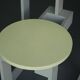 Rare pair of 'Plakhout' Side Chairs by Henk Lampe. 1979