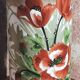 Vase rouleau Art Nouveau. (Opaline)