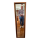 Miroir biseauté en bois