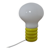 Yellow Opaline Glass Bulb Lamp by Ingo Maurer for M Design, 1960s