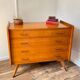 COMMODE Pieds Compas VINTAGE