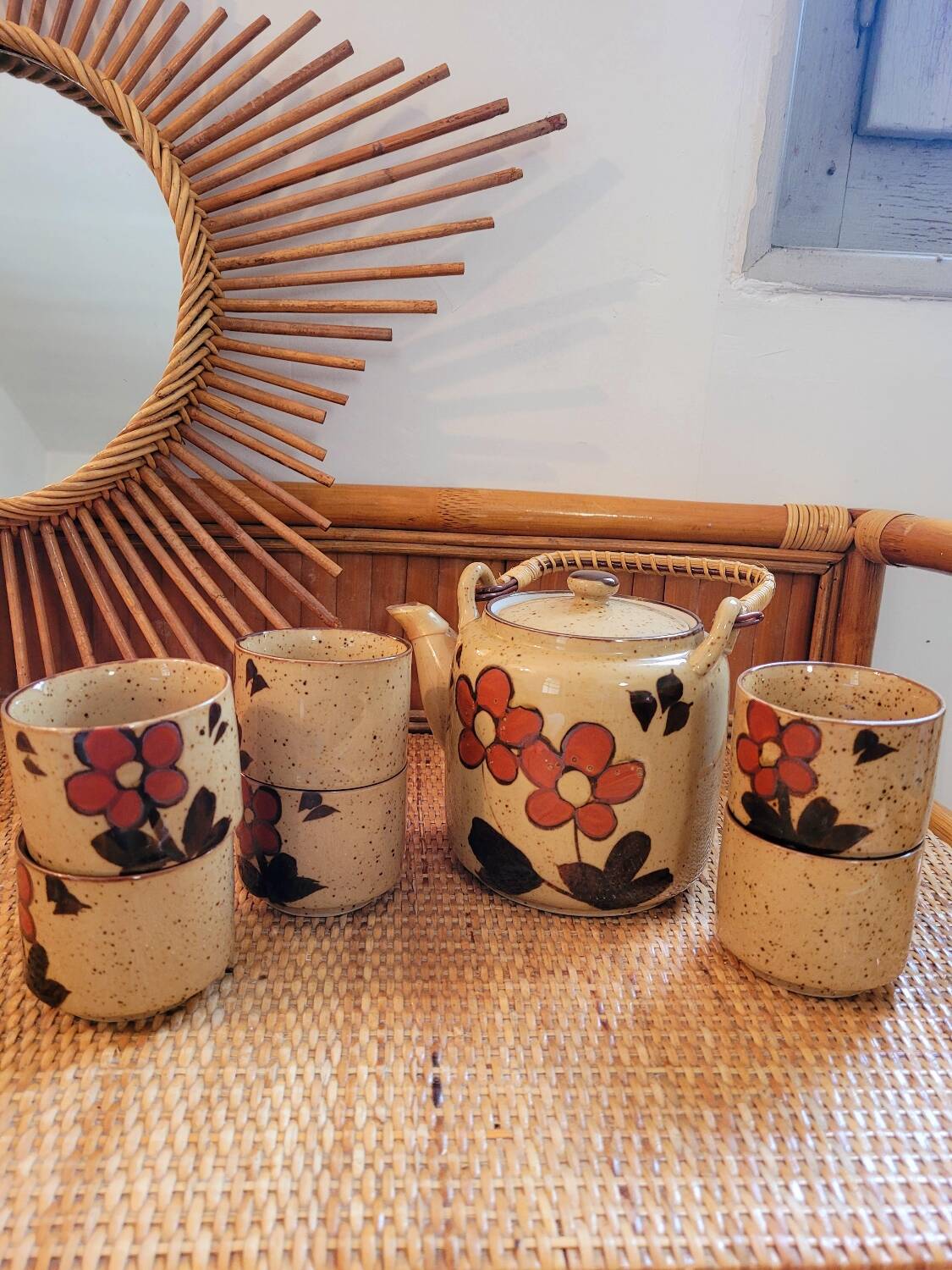 Vintage ceramic coffee set