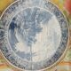 Plat decoratif vintage de Delf faience de Chemkefa