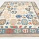 Tapis Kilim de luxe de style rare géométrique 9x11, tapis Kilim vintage de grande surface