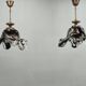 Pair of Murano Glass Pendant Lights, Italy, 1960s