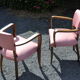 Paire de fauteuils bridge