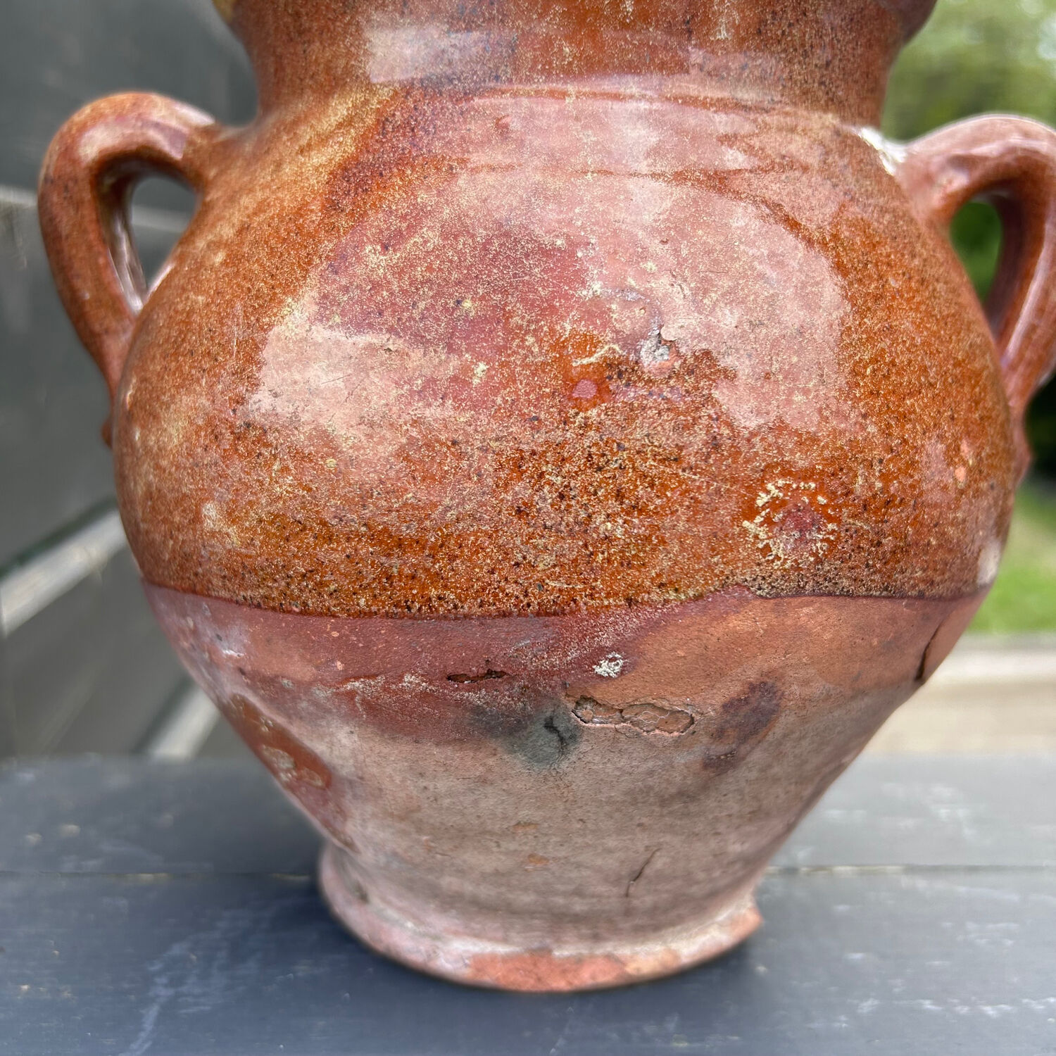 Antique terracotta jar