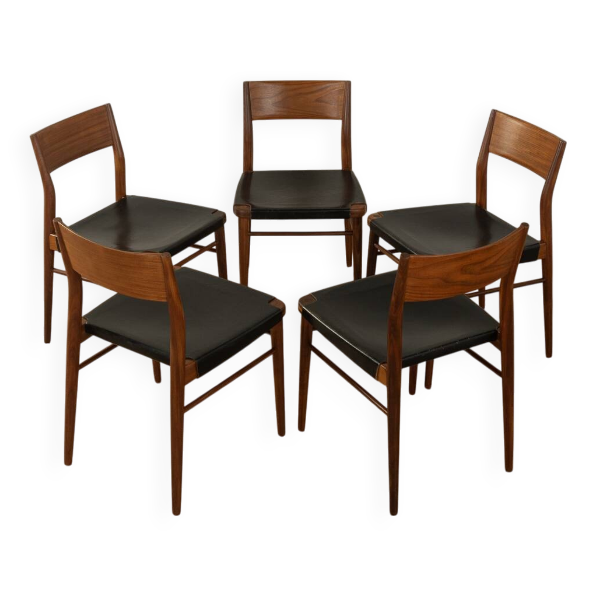 50s Dining Chairs by Georg Leowald for Wilkhahn