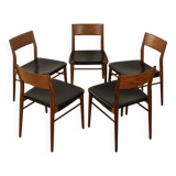 50s Dining Chairs by Georg Leowald for Wilkhahn