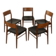 50s Dining Chairs by Georg Leowald for Wilkhahn