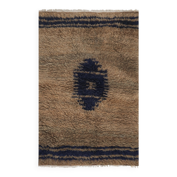 Vintage Turkish handmade rug 112x168 cm