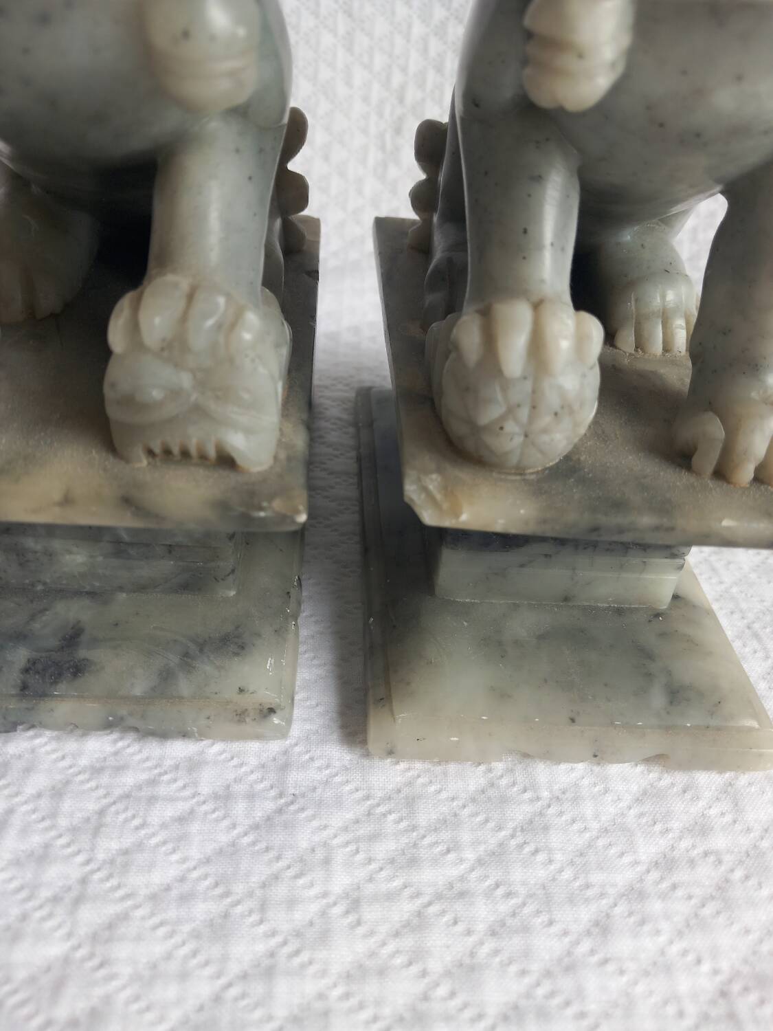 Pair of lions/chinese guardian dogs Fô (Foo Dogs / ShiShi)