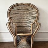 Fauteuil Emmanuelle Peacock Chair