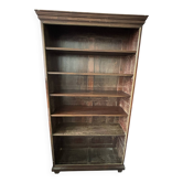 Large authentic English mahogany library