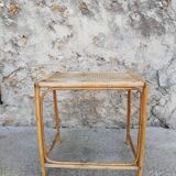 Bamboo rattan child desk