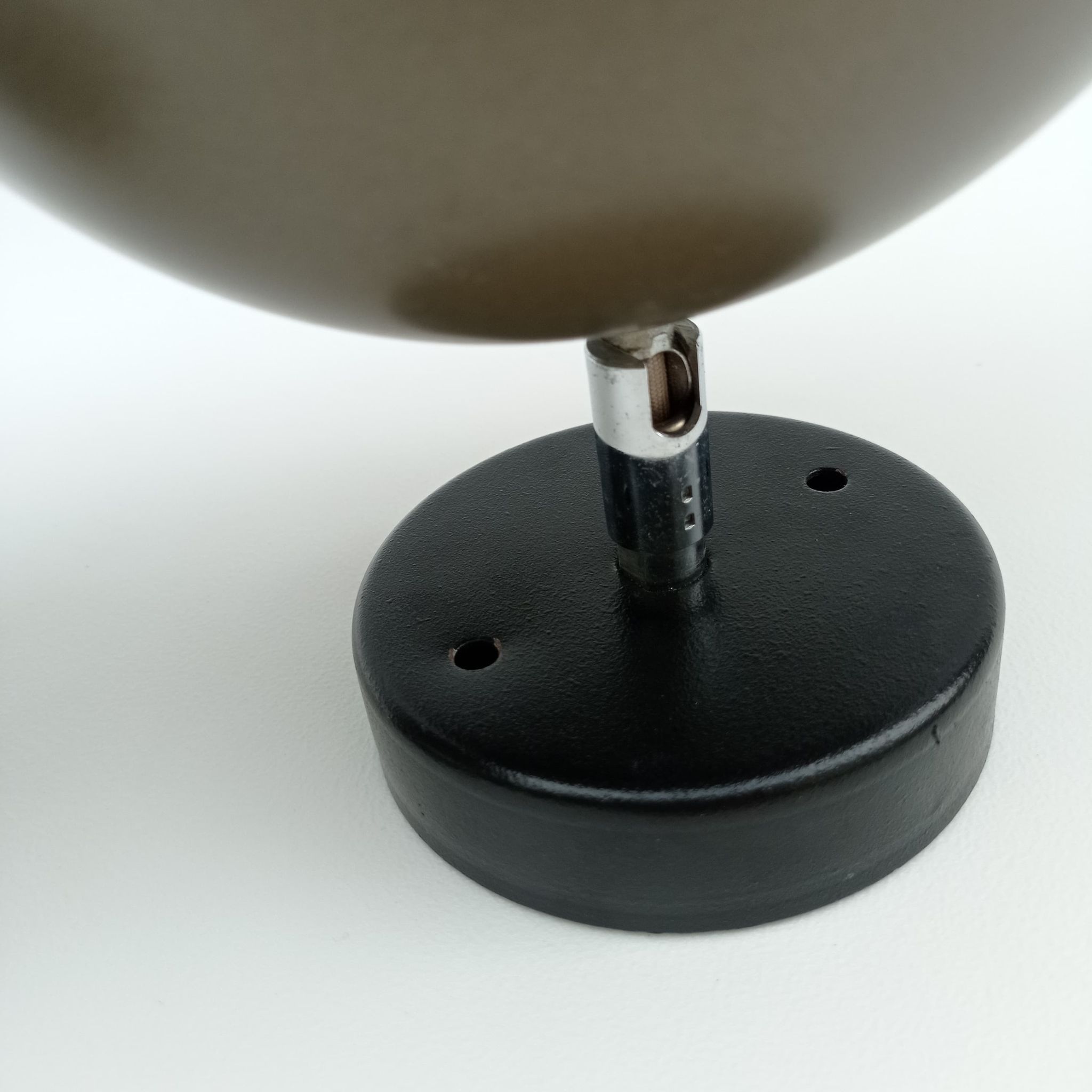 Space Age round wall lamps from the 70's