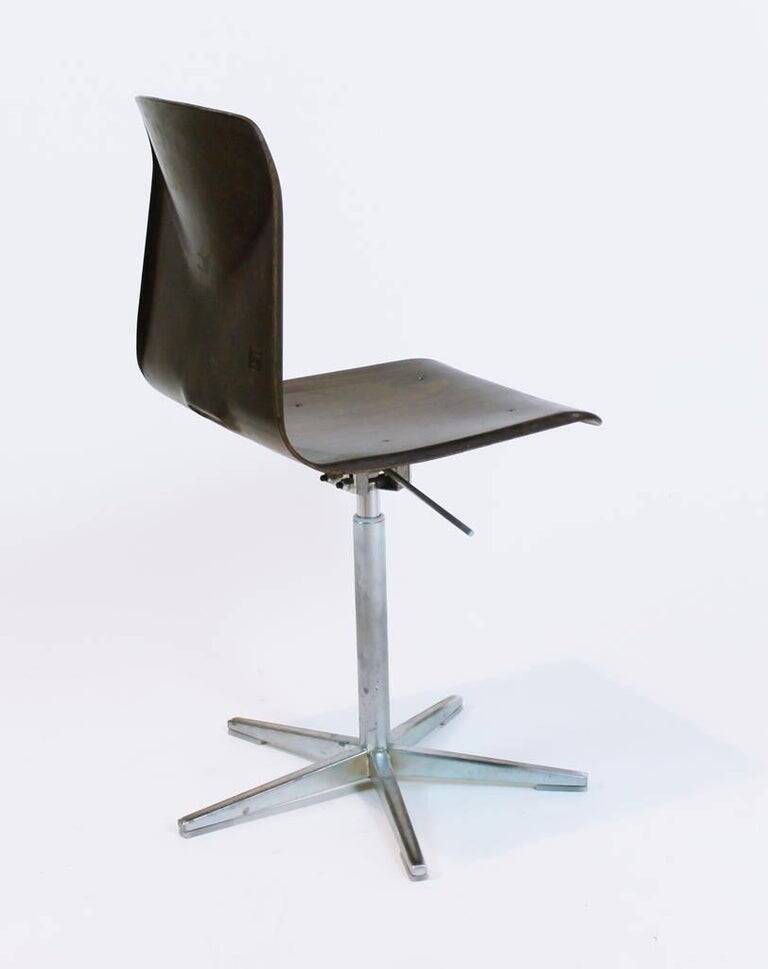 Midcentury Swiss Swivel Chair from Embru, 1960s