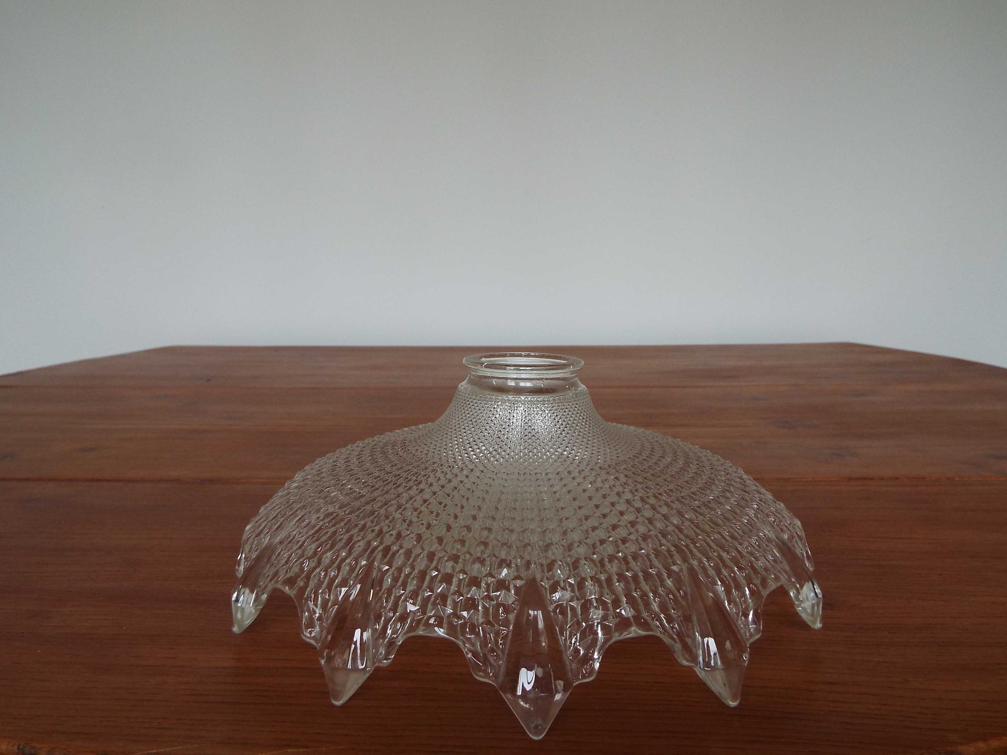 molded glass lampshade