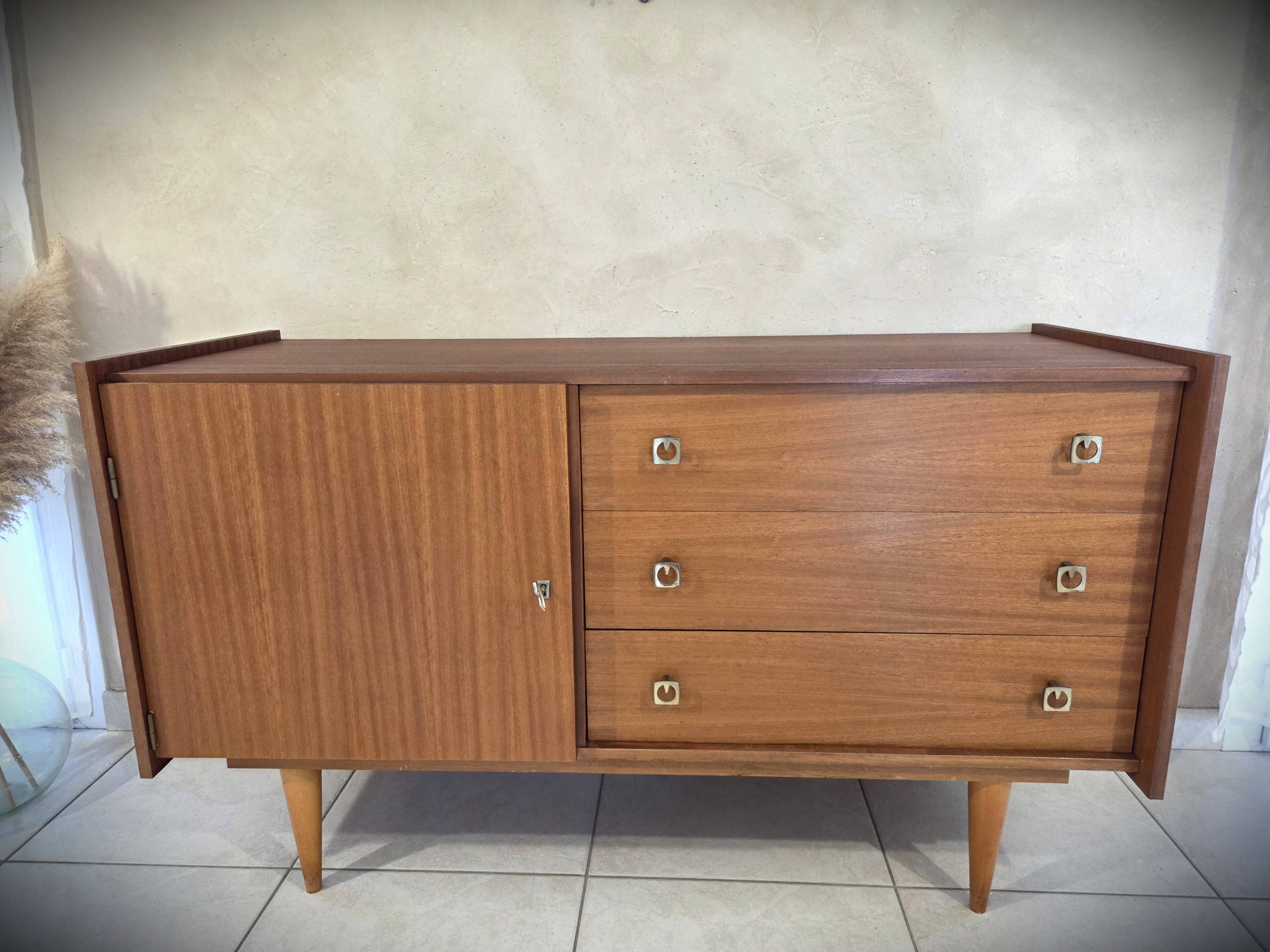 Enfilade design scandinave en teck