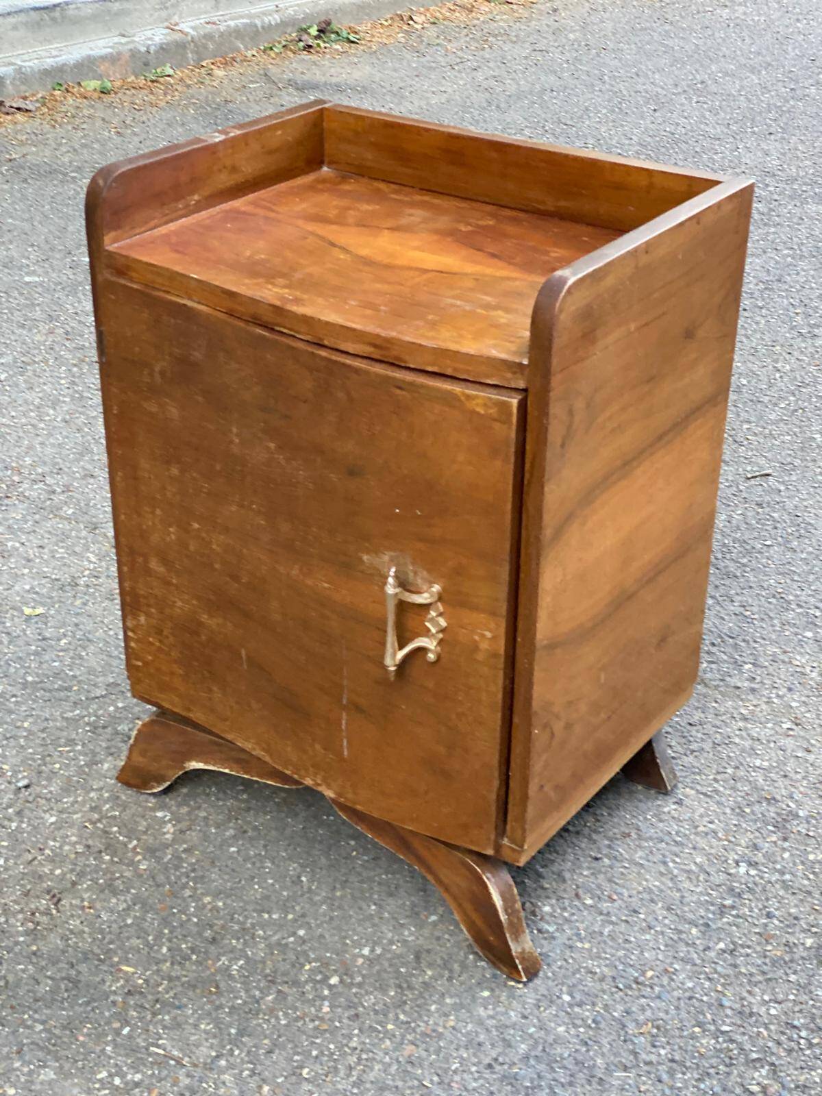 Art Deco bedside table, 1950