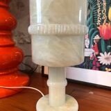 Magnificent vintage alabaster lamp from the 70s