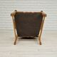 1960s, Danish design, armchair, oak wood, furniture wool.