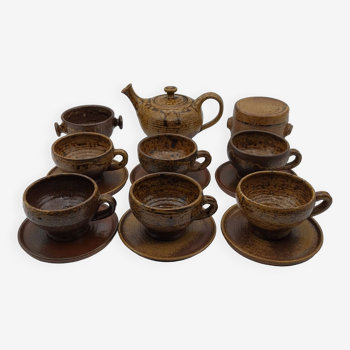 Bodin ceramic tea set cups sugar bowl