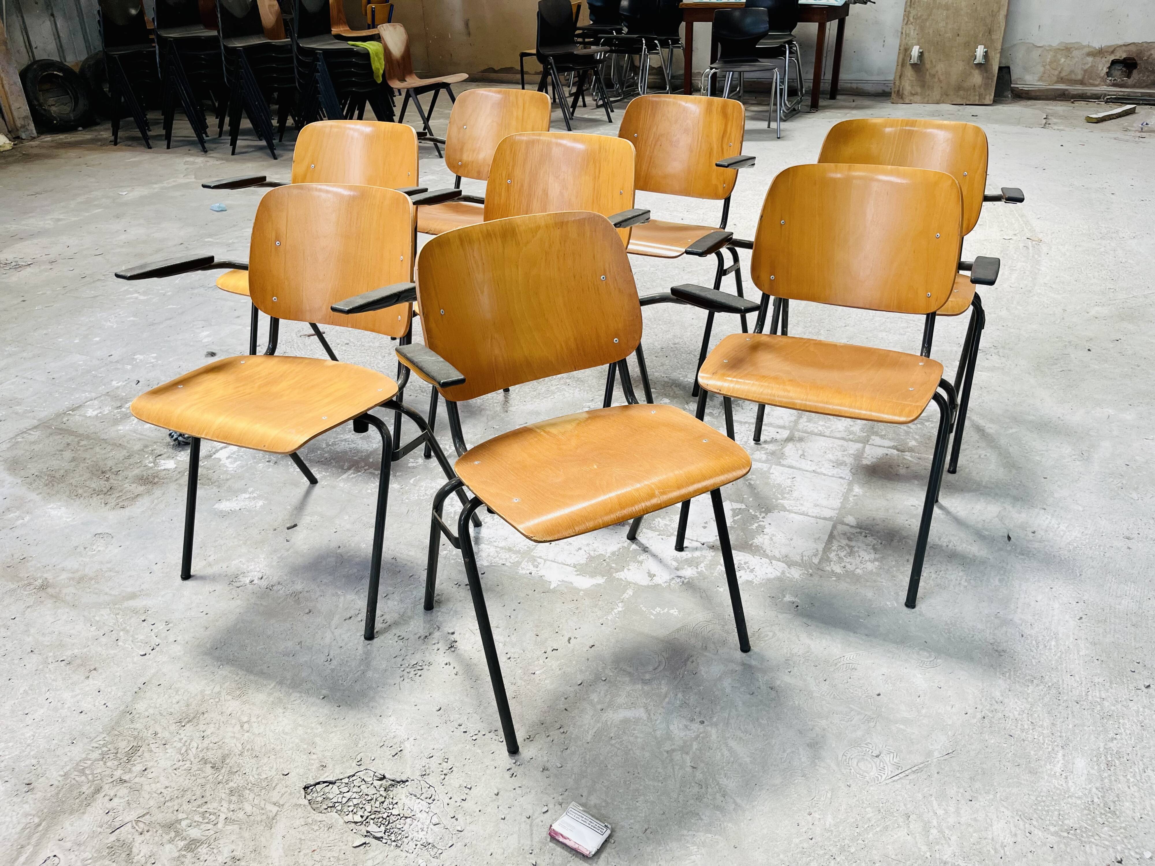 Marko Qwartet school chair 70s