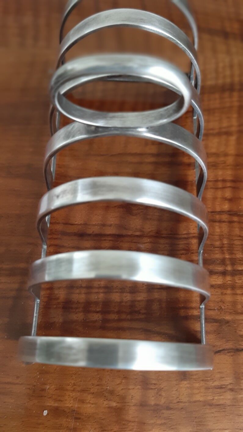 Toast door silver metal