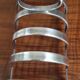 Toast door silver metal