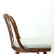 Set Of 4 Dining Chairs In Bent Dark Oak By Jitona, Czechoslovakia 1960s