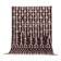 Brown Beni Ourain Rug 183 x 246 cm, Handmade Berber Wool Rug, Vintage Style