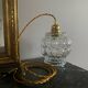 Suspension with vintage glass globe