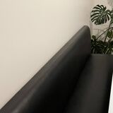 Banquette longue noire