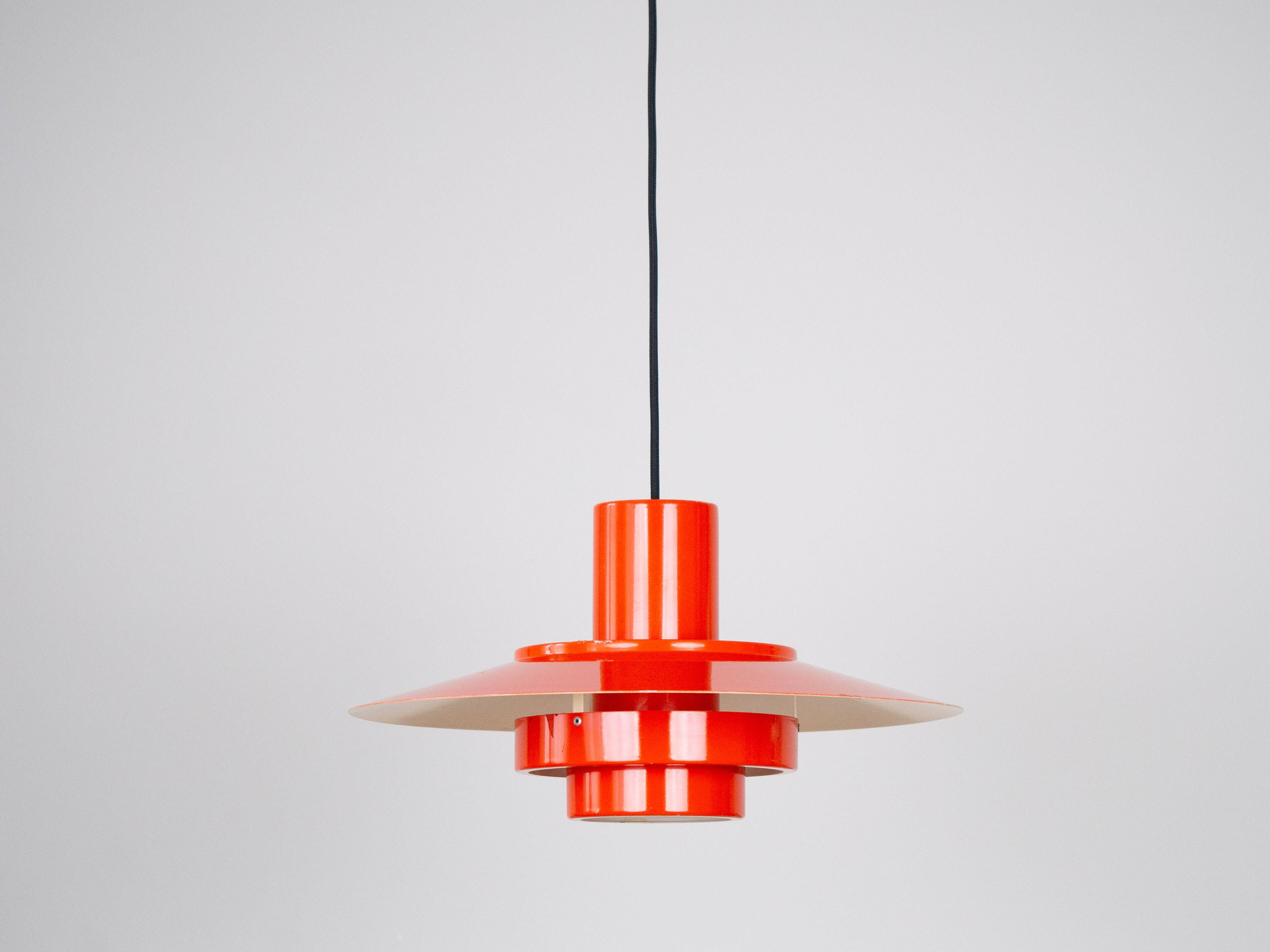 Lampe suspendue vintage danoise Falcon par Andreas Hansen, Fog og Morup, 1969
