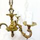 3-Light Bronze Chandelier